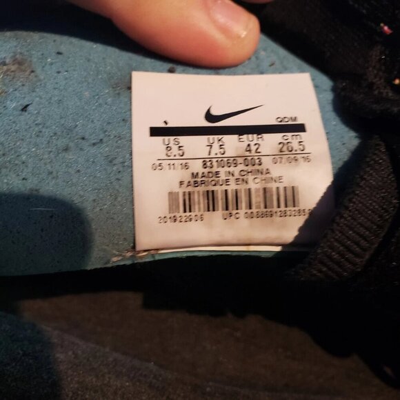 Nike Mens Shoes Free RN Flyknit Size 9.5 M Athletic Sneaker Running Pre Owned - Picture 7 of 7